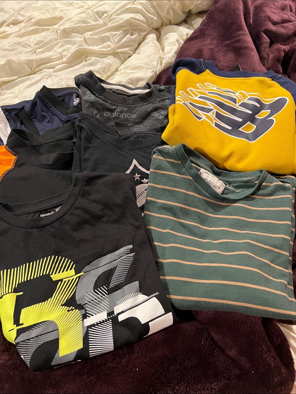 Boys size 8 bundle of tops